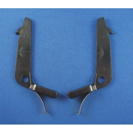 Strybuc Window Latch Set Nylon Black 1723P